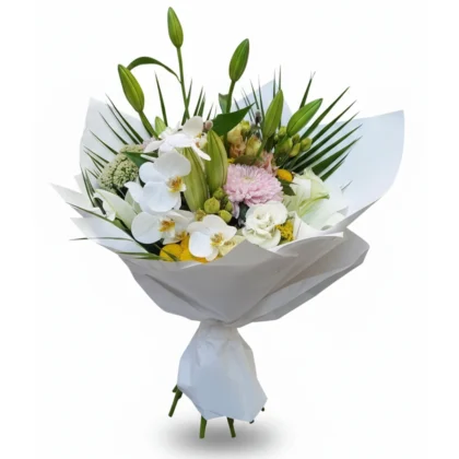 Orkideli İsteme Buketi